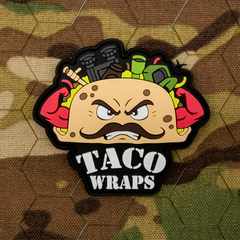 Nášivka Taco-Wraps