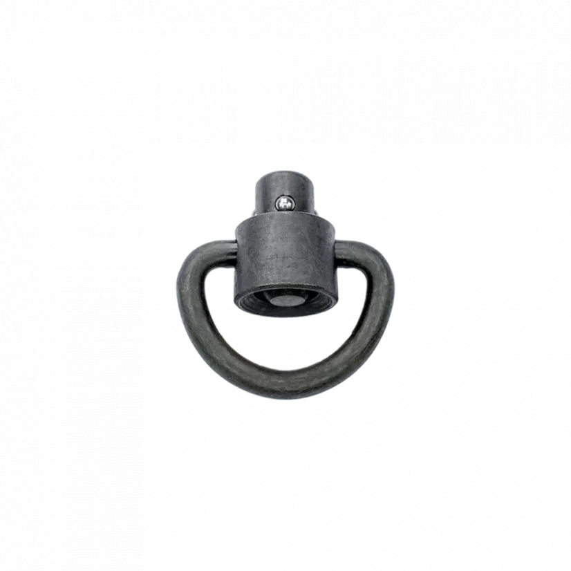 Ferro Concepts D Loop Heavy Duty Push Button QD Swivel 1"