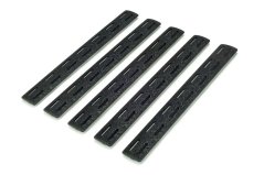 Krytky M-LOK lišty BCM, 5.5" - Černé