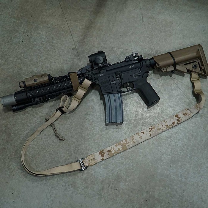 Black Trident Two-Point Sling - Color: Coyote Brown
