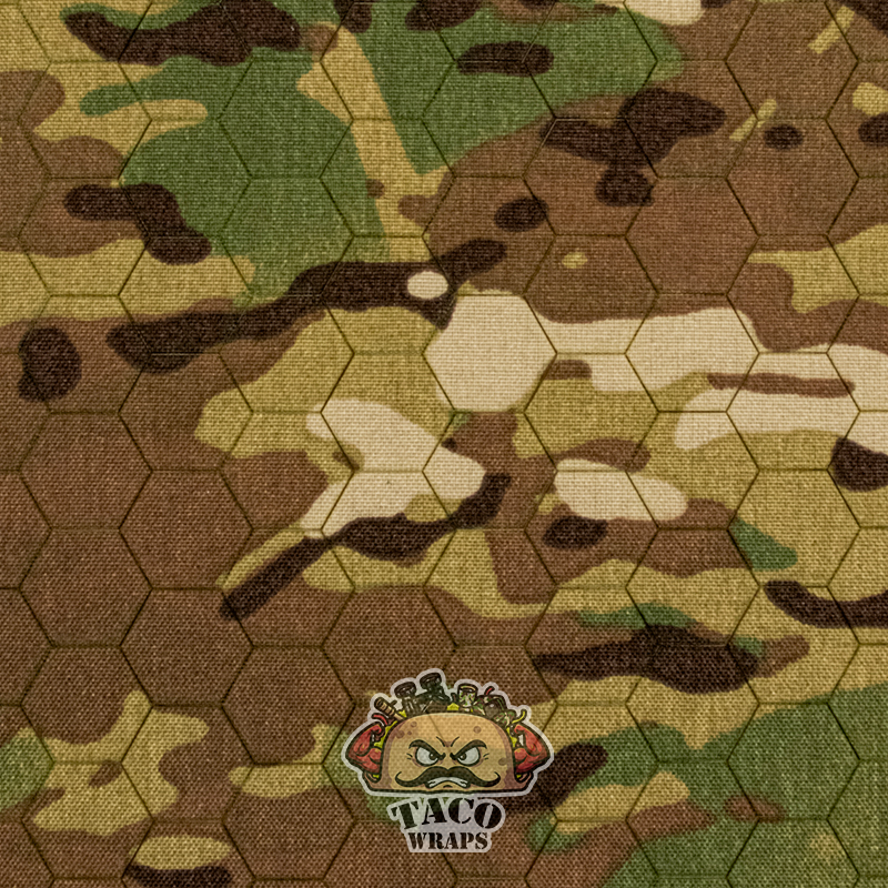 Taco Wraps 1" Hexagon - Color: Aor-1