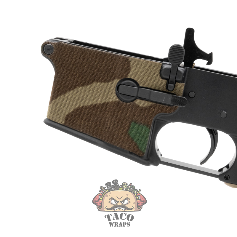 Taco Wraps AR-15 Milspec Magwell - Color: Phantomleaf Wasp II Z1B