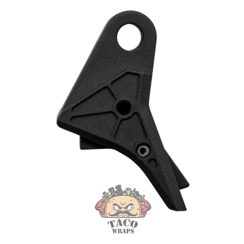 Taco Wraps Jazýček + Glock Performance Trigger vč. searu! - Barva: Černý jazýček s černou pojistkou