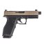 PSA Dagger Full Size - S 9mm Pistol With Extreme Carry Cut RMR Slide & Threaded Barrel, Two-Tone FDE
