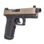 PSA Dagger Full Size - S 9mm Pistol With Extreme Carry Cut RMR Slide & Threaded Barrel, Two-Tone FDE