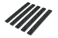Krytky M-LOK lišty BCM, 5.5" - Černé