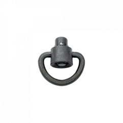 Ferro Concepts D Loop Heavy Duty Push Button QD Swivel 1"