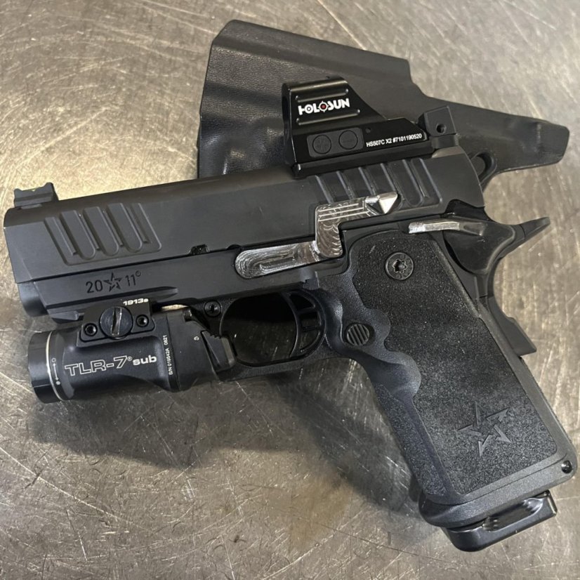Primatia Raised & Extended Slide Release for 1911/2011 Models