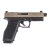 PSA Dagger Full Size - S 9mm Pistol With Extreme Carry Cut RMR Slide & Threaded Barrel, Two-Tone FDE