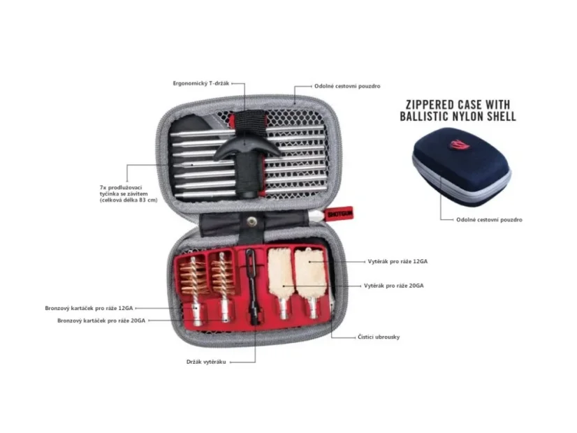 Čistící sada pro brokovnice Real Avid Gun Boss Shotgun Cleaning Kit